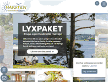 Tablet Screenshot of hafsten.se